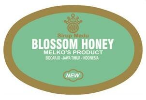 Trademark BLOSSOM HONEY MELKO'S PRODUCT NEW + LOGO