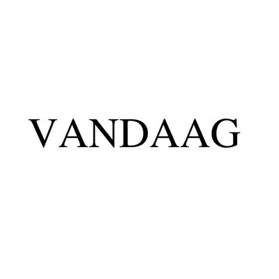 Trademark VANDAAG