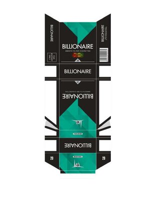 Trademark BILLIONAIRE MENTHOL