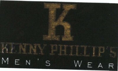 Trademark K KENNY PHILLIP'S DAN LOGO