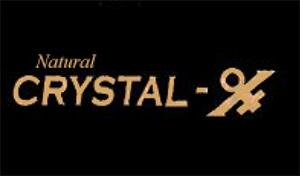 Trademark NATURAL CRYSTAL X + LOGO