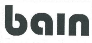 Trademark bain logo