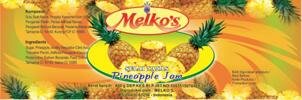 Trademark MELKO'S PINEAPPLE JAM + LUKISAN