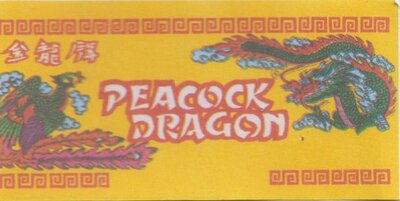 Trademark PEACOCK DRAGON