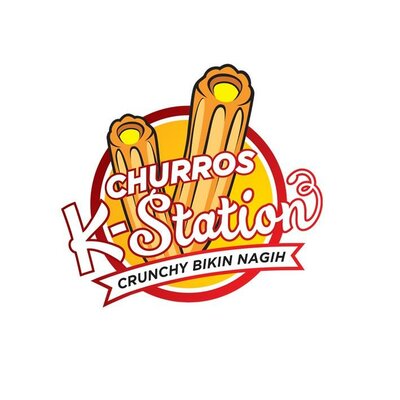 Trademark CHURROS K-STATION Crunchy Bikin Nagih + Logo