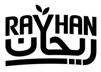 Trademark RAYHAN + Huruf Arab dibaca Rayhan