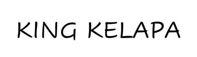 Trademark KING KELAPA