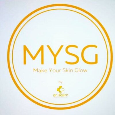 Trademark MYSG Make Your Skin Glow by Dr. Halim + LOGO