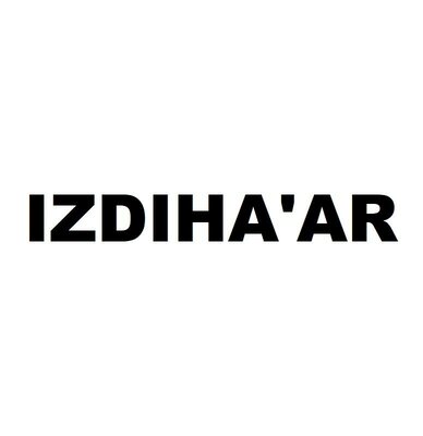 Trademark IZDIHA'AR