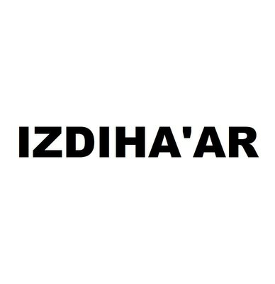 Trademark IZDIHA'AR