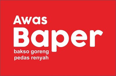 Trademark Awas Baper bakso goreng pedas renyah