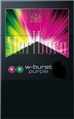 Trademark MARLBORO W-BURST PURPLE