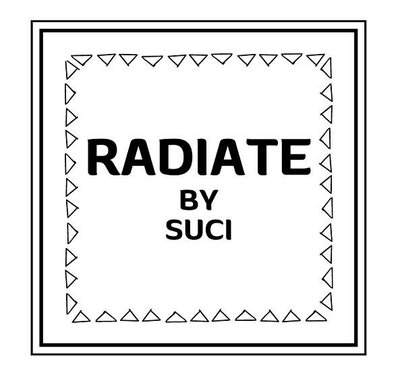 Trademark RADIATE BY SUCI + LUKISAN