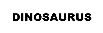 Trademark DINOSAURUS