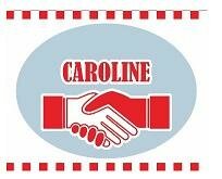 Trademark CAROLINE + LOGO