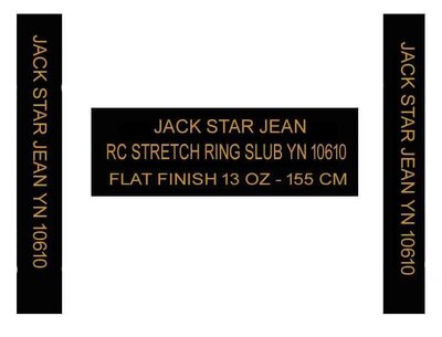 Trademark JACK STAR JEAN + LOGO