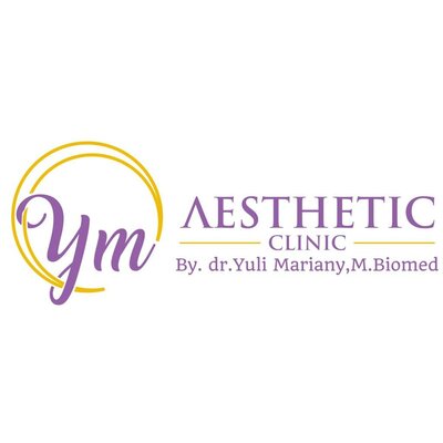 Trademark YM Aesthetic Clinic By. dr. Yuli Mariany, M. Biomed dan Logo