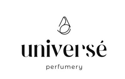 Trademark universé perfumery dan logo