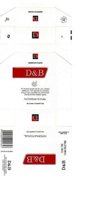 Trademark D&B AMERICAN BLEND INTERNATIONAL