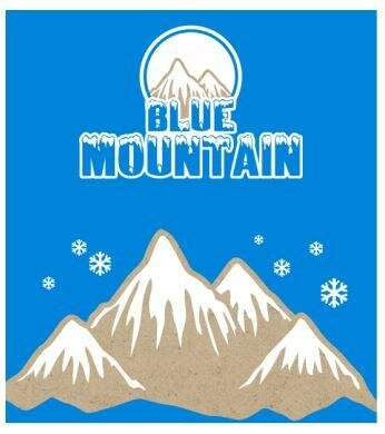 Trademark BLUE MOUNTAIN + LOGO/LUKISAN