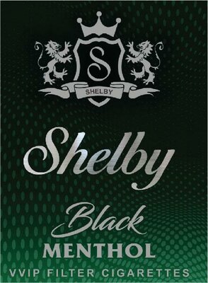 Trademark Shelby Black Menthol