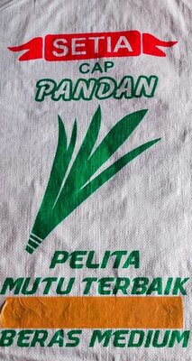 Trademark Setia Cap Pandan Pelita Mutu Terbaik Beras Medium