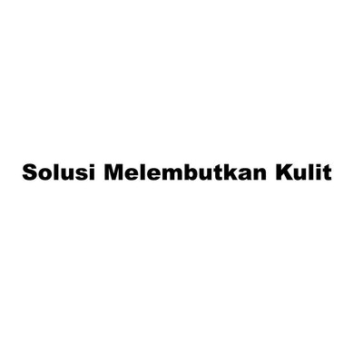 Trademark Solusi Melembutkan Kulit