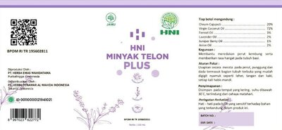 Trademark HNI MINYAK TELON PLUS