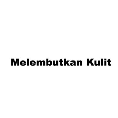 Trademark Melembutkan Kulit