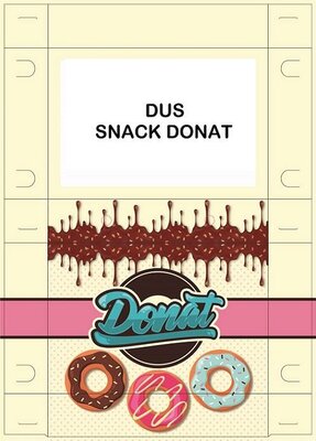 Trademark DUS SNACK DONAT + Lukisan