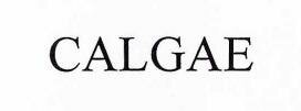 Trademark CALGAE