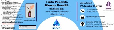 Trademark Tinta Penanda Khusus Pemilih (Indelible Ink)