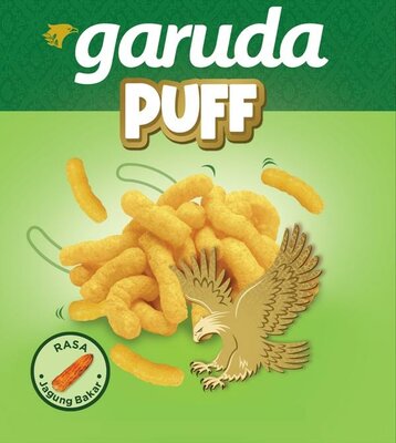 Trademark GARUDA PUFF + lukisan