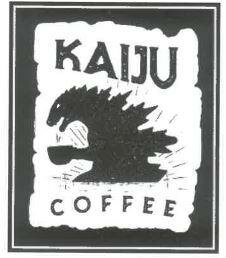 Trademark KAIJU COFFEE