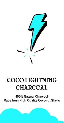 Trademark COCO LIGHTNING CHARCOAL + LUKISAN