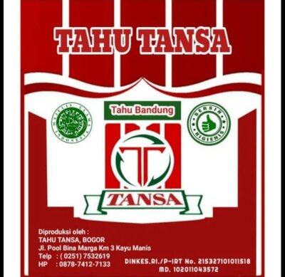 Trademark TAHU TANSA + LUKISAN