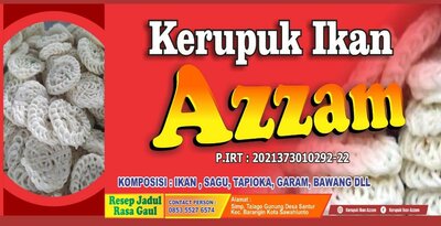 Trademark Kerupuk Ikan Azzam