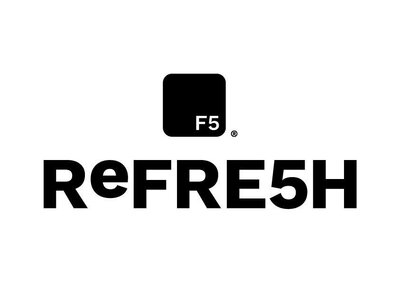 Trademark REFRESH + LOGO F5