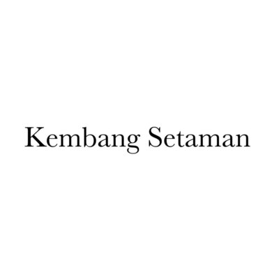 Trademark Kembang Setaman