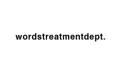 Trademark wordstreatmentdept.