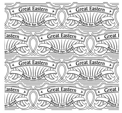 Trademark Great Eastern Reach for Great & lukisan