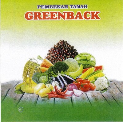 Trademark GREENBACK + lukisan