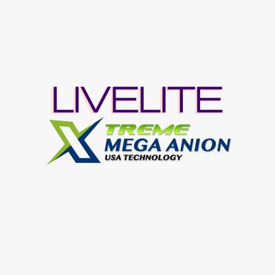 Trademark LIVELITE XTREME MEGA ANION USA TECHNOLOGY