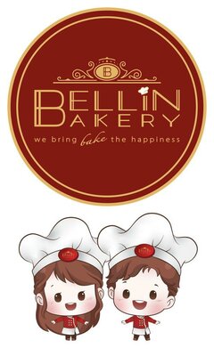 Trademark BELLIN BAKERY – We bring bake the happiness + Logo