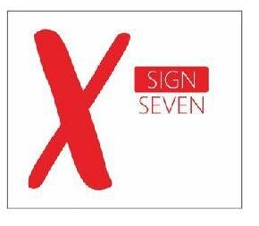 Trademark X SIGN SEVEN