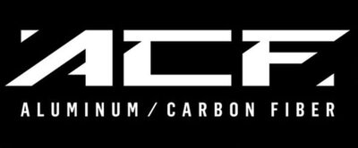 Trademark ACF (ALUMINUM/ CARBON FIBER) + LOGO