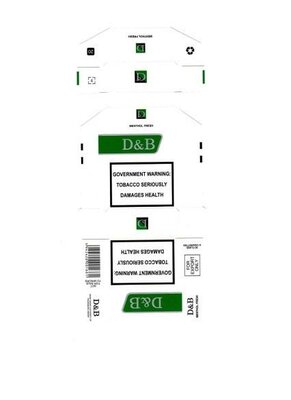 Trademark D & B MENTHOL FRESH BEVEL EDGE