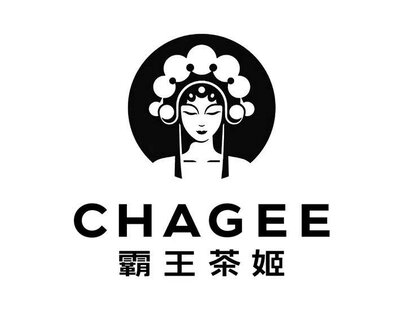 Trademark CHAGEE + Huruf kanji dibaca BA WANG CHA JI + Logo