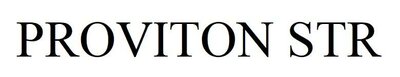 Trademark PROVITON STR