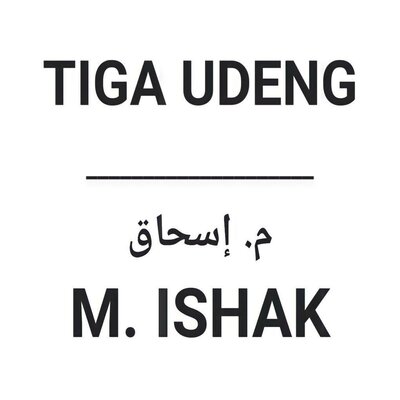 Trademark TIGA UDENG M. ISHAK